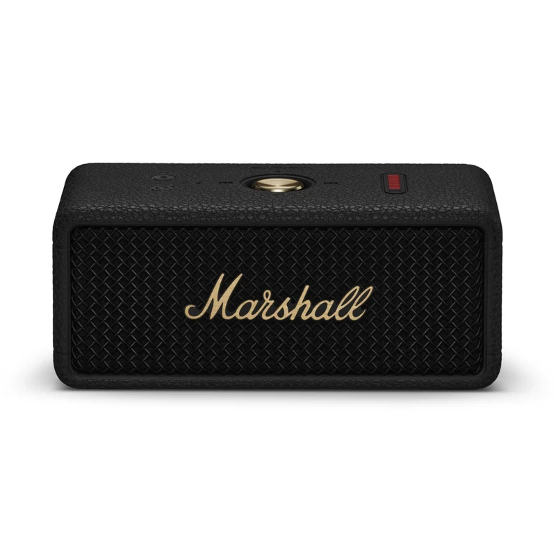 Marshall Emberton III - Portable Waterproof Bluetooth Speaker - Black and Brass
