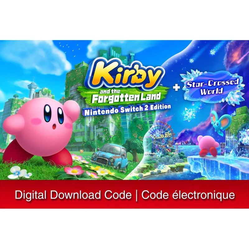 Kirby And The Forgotten Land - NS2 Edition + Star-crossed World for Nintendo Switch 2 [Digital Download]