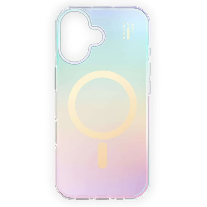 Ideal of Sweden Clear Compatible with MagSafe Mid Case for iPhone 17 - Shimmer