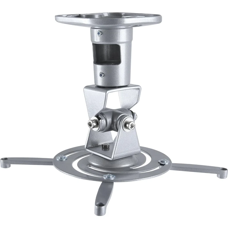 Amer Mounts AMRP100S Universal Ceiling Projector Mount - Silver