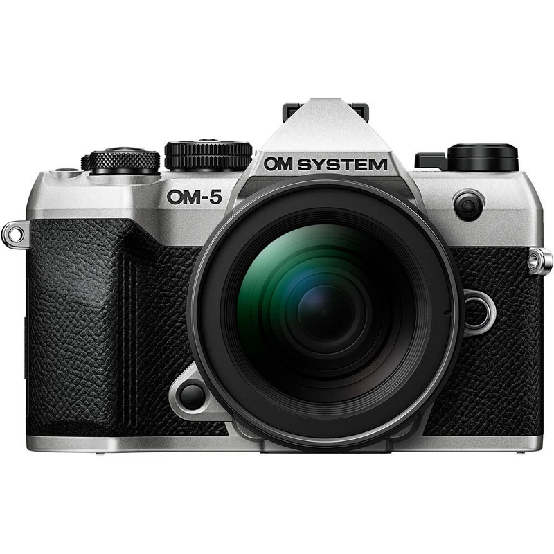 OM SYSTEM - Caméra sans miroir avec objectif 14-150mm f/4-5,6 II OM-5 Mark II - Noir