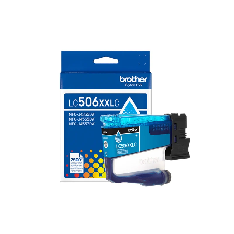 Brother Genuine LC506XXLCS Ink Cartridge - Super High Yield - Cyan