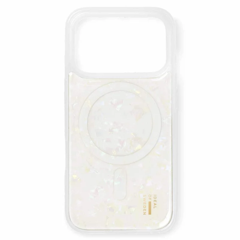 Ideal of Sweden Pearlised MagSafe Case iPhone 17 Pro Max - White