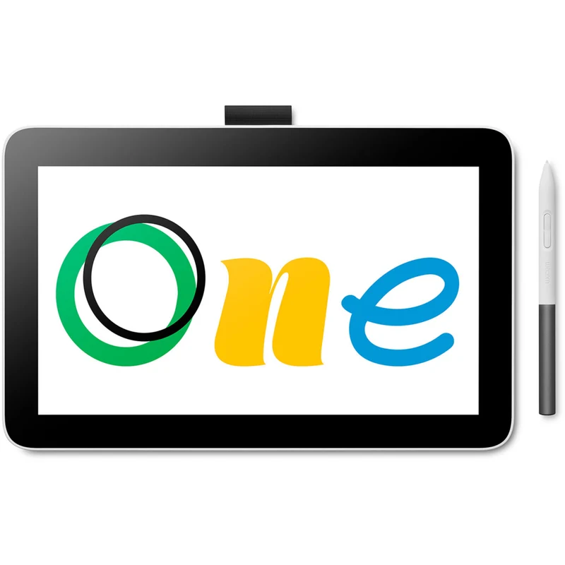 Wacom One 12 (2023 Version) 11.6” Pen Display Drawing Tablet - White