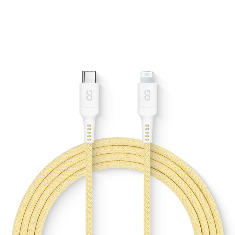 LOGiiX - Vibrance Connect USB-C vers Lightning - Jaune