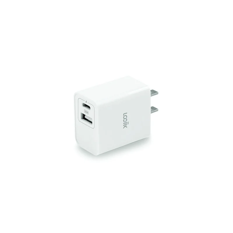 LOGiiX Power Cube 20W Duo Wall Charger (2022) - White
