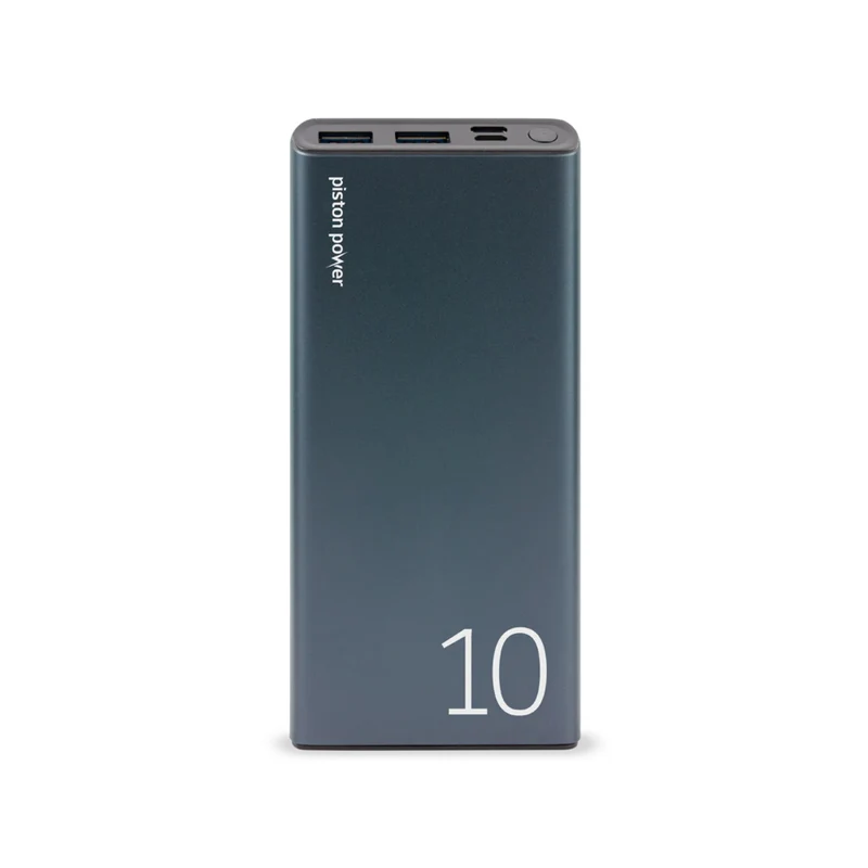 LOGiiX Piston Power 10,000 mAh Portable Power Bank - Navy Blue