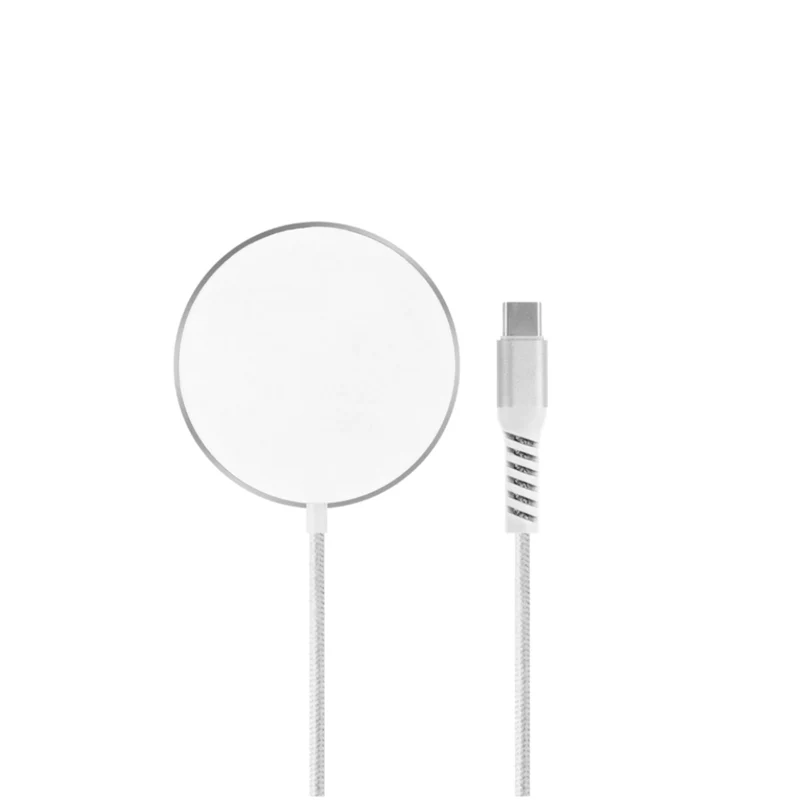 LOGiiX Piston Connect Mag MagSafe Charger - 1.5M - Silver