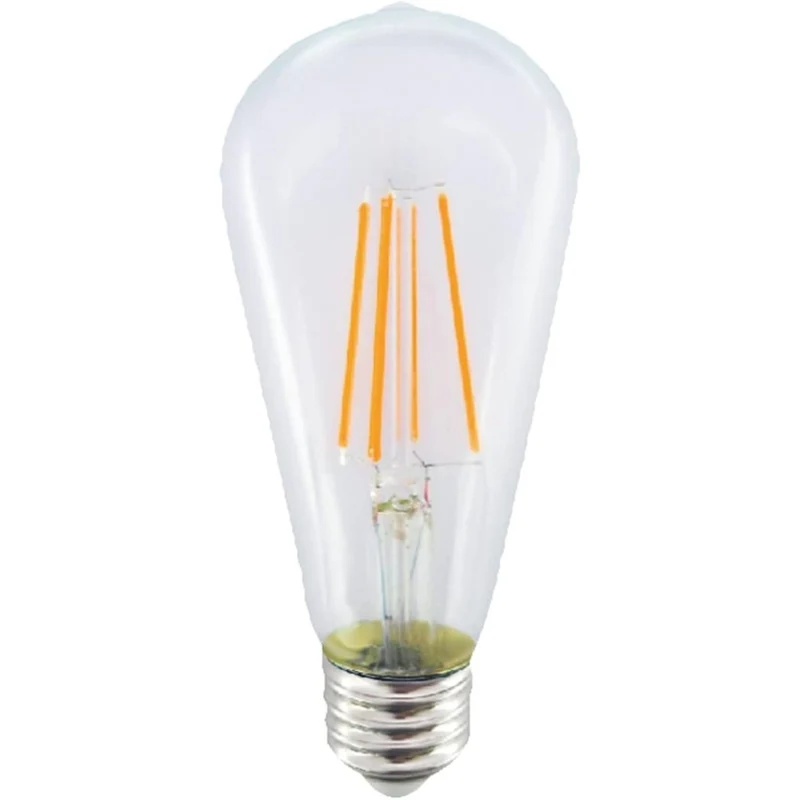 Northern Stars LED Light Bulb LE-7ST64 5000K 120V 7W E26 700 to 60W - clear - 2 Pack