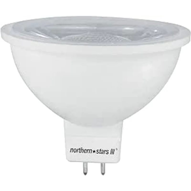 Northern Stars - DEL Ampoule LE-5MR16/NFL/40 4000K 12V 5W GU5.3 400 LM to 35W - Paquet de 2