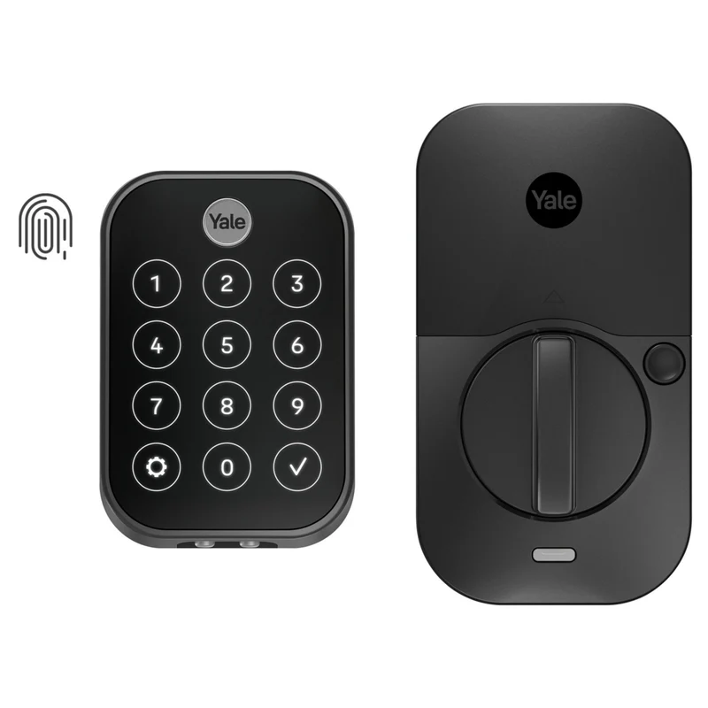 Yale - 450 Assure Lock 2 Touch avec Bluetooth - Sans clé - Suède noir