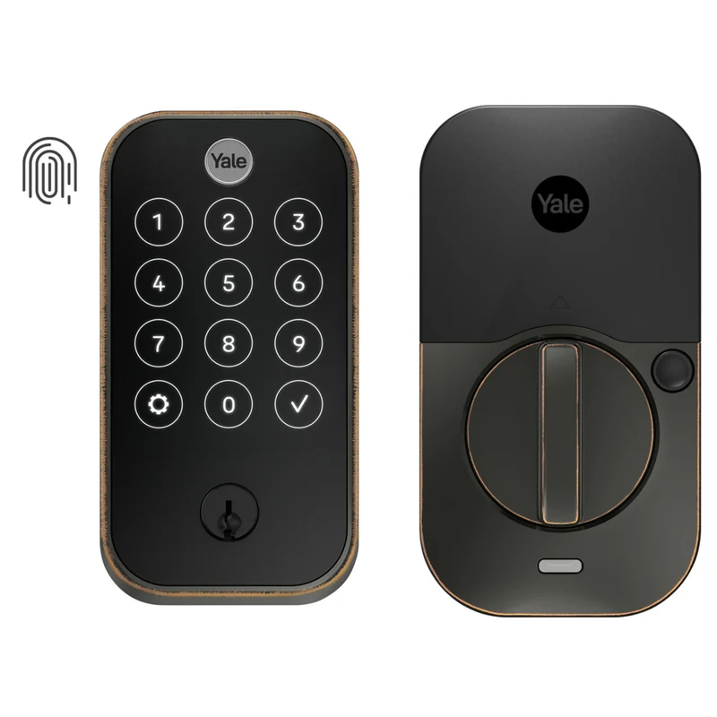 Yale - 420 Assure Lock 2 Touch avec Wi-Fi - À clé - Bronze