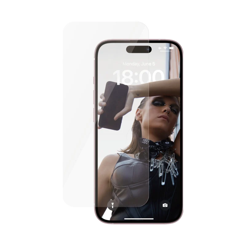 PanzerGlass SAFE Screen Protector for iPhone 15 - Clear