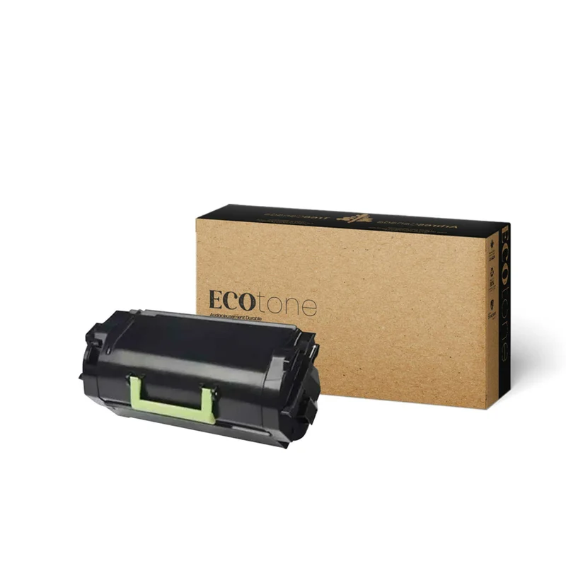 Ecotone Lexmark 62D1000 Remanufactured Ecotone Toner - Black