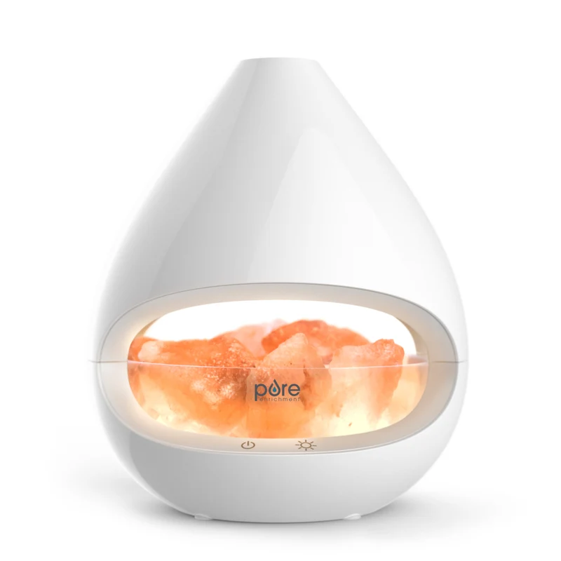 Pure Enrichment - Diffuseur de roche de sel de l'Himalaya en cristal PureGlow