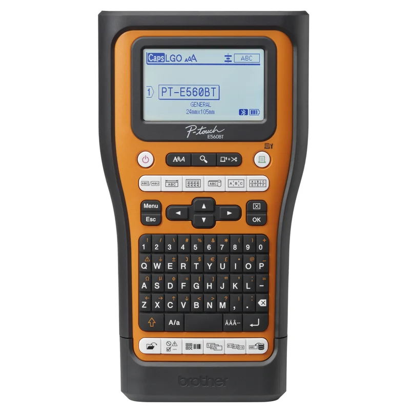 Brother - P-touch Étiqueteuse industrielle portable avec Bluetooth et coupe automatique à deux réglages