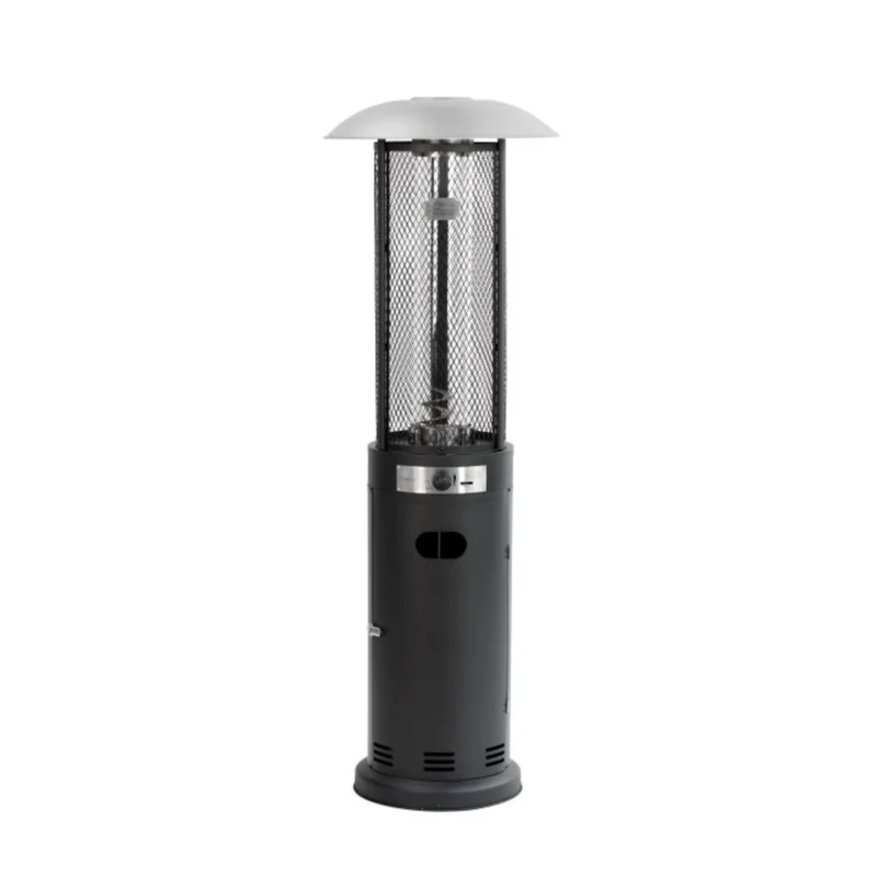 Shinerich - Chauffe-patio Inferno - noir mat