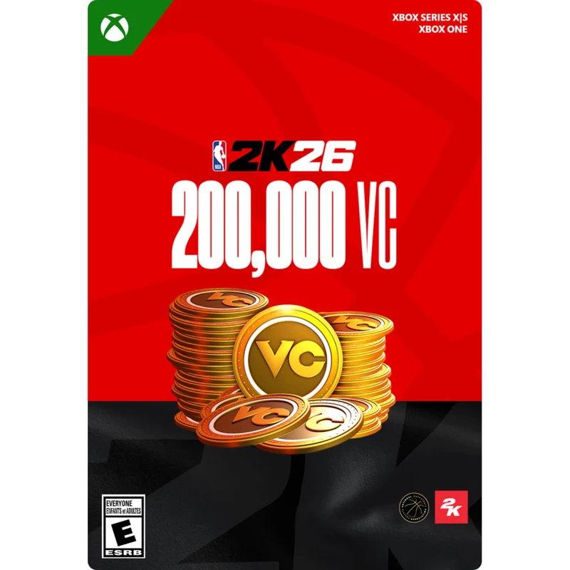 NBA 2K26 : Pack de 200 000 monnaies virtuelles pour Xbox Series X [Téléchargement]