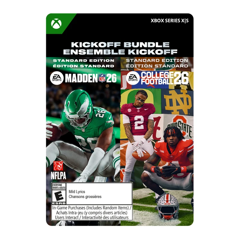 College Football 26 - Pack Kickoff pour Xbox Series X [Téléchargement numérique]