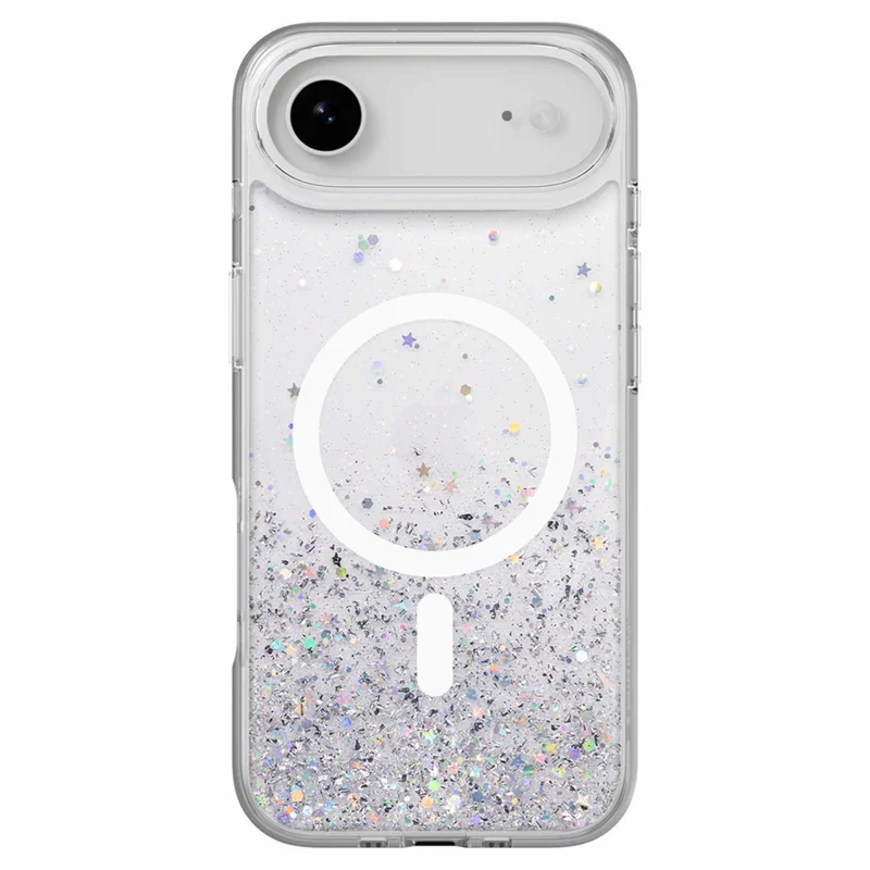 SwitchEasy Starfield 3D Compatible with MagSafe Case for iPhone 17 Air - Transparent