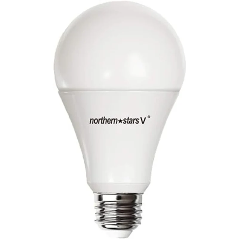 Northern Stars - DEL Ampoule LE-22A21/830 3000K 120V 22W E26 2600 to 200W - Givrée - Paquet de 10
