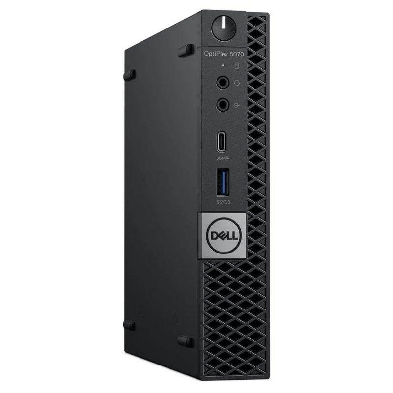 Dell - Ordinateur de bureau OptiPlex 5070 Micro remis à neuf - Intel Core i7-9700T - SSD 256 Go - RAM 16 Go - Windows 11 Pro
