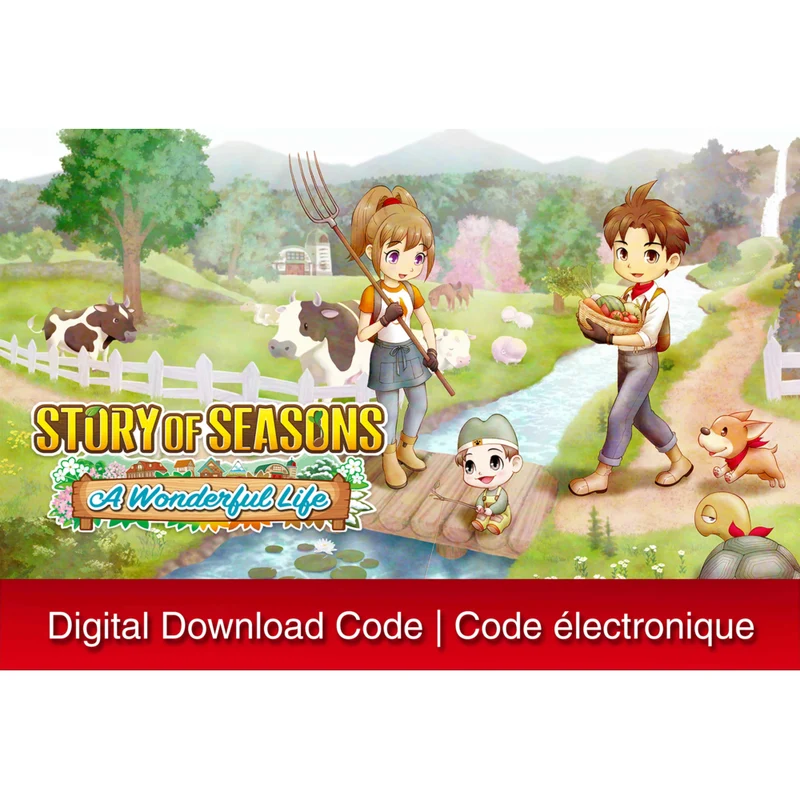 Story Of Seasons: A Wonderful Life - Nintendo Switch [Code Electronique]