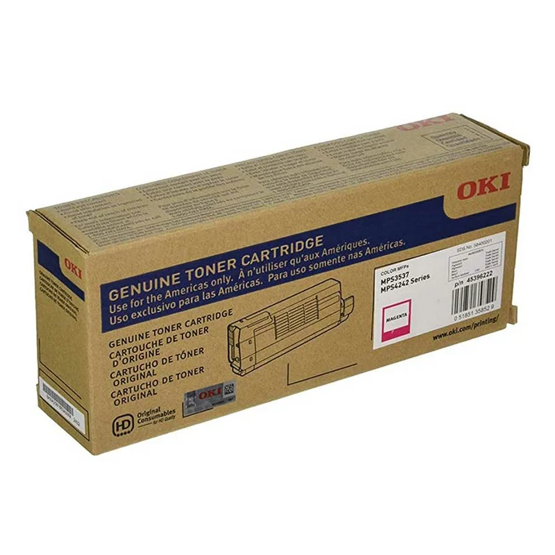 Okidata 45396222 (MPS3527/4242) OEM Toner - Standard Yield - Magenta