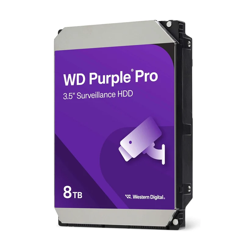 Western Digital Purple Surveillance 3.5" Hard Disk Drive - 8 TB