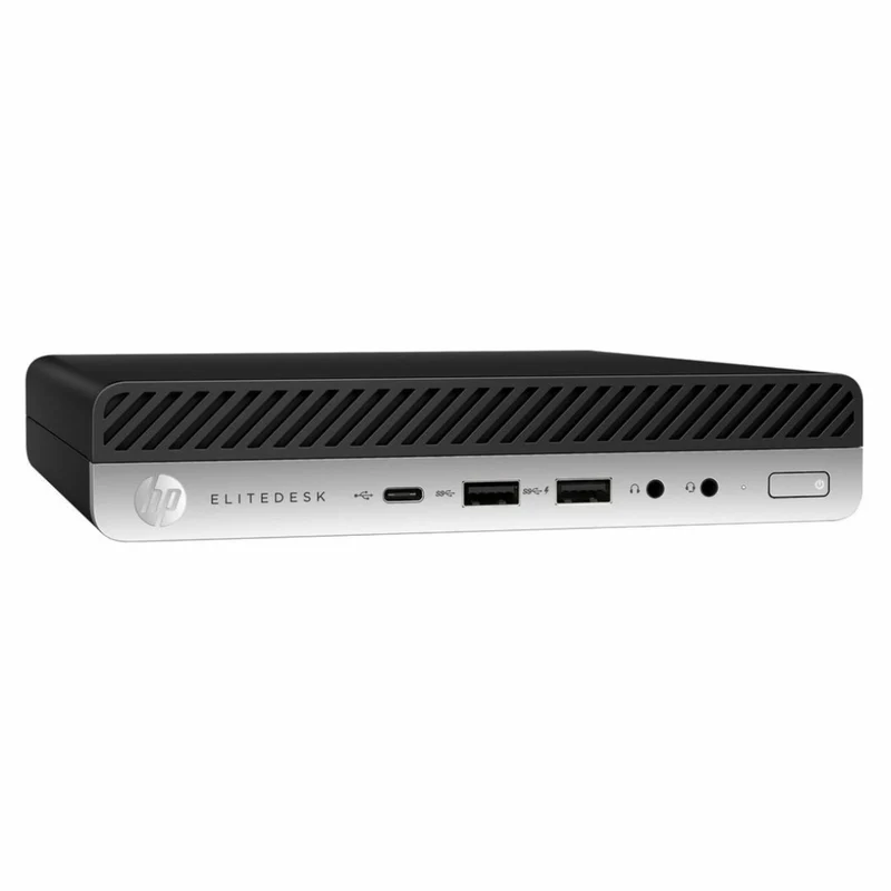 HP EliteDesk 800 G5 Mini Refurbished Desktop Computer - Intel Core i5-9500T - 512 GB SSD - 32 GB RAM - Windows 10 Pro