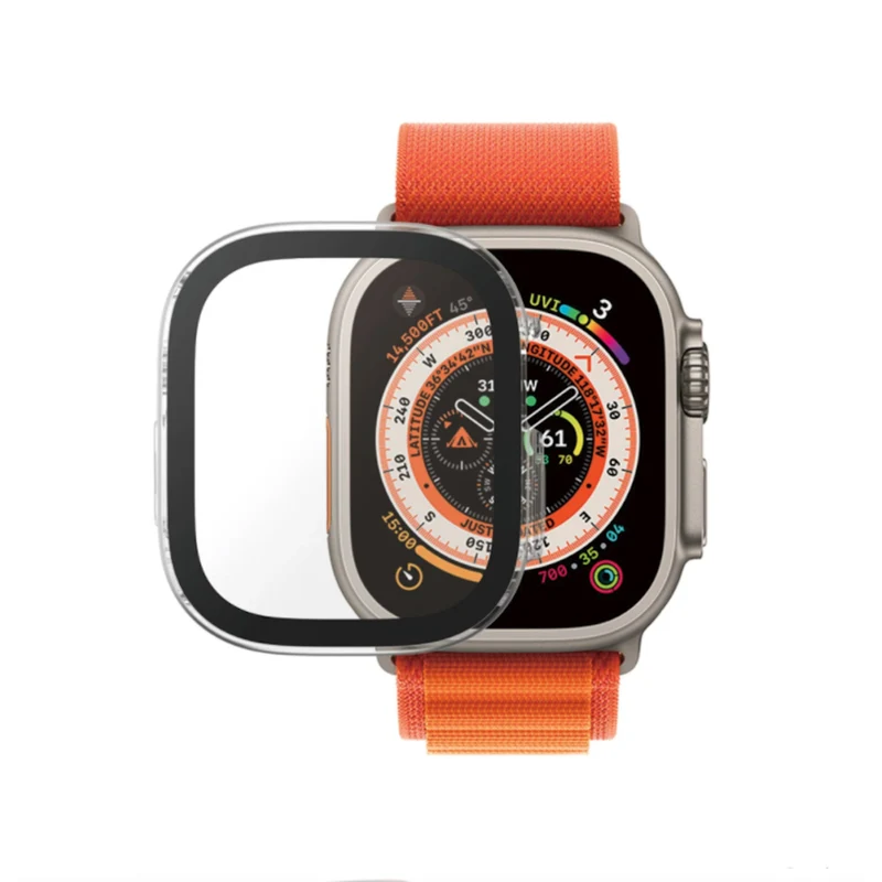 PanzerGlass - Full Body pour Apple Watch 49mm Ultra/Ultra 2 - Transparent