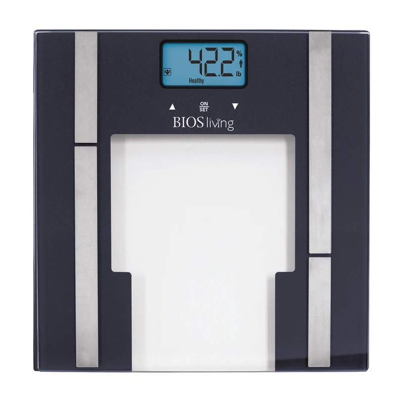 BIOS Living Glass Lithium Body Fat Scale