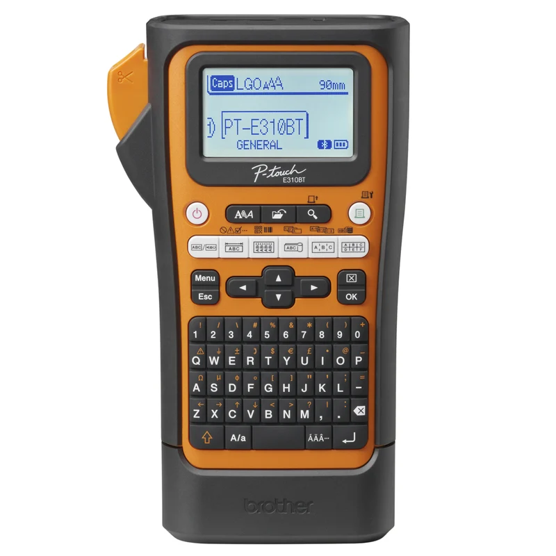 Brother P-touch Handheld Industrial Label Printer With Bluetooth and USB-C