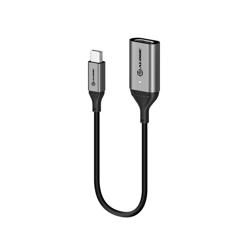 ALOGIC Ultra Mini DisplayPort to HDMI Active Adapter - Space Grey