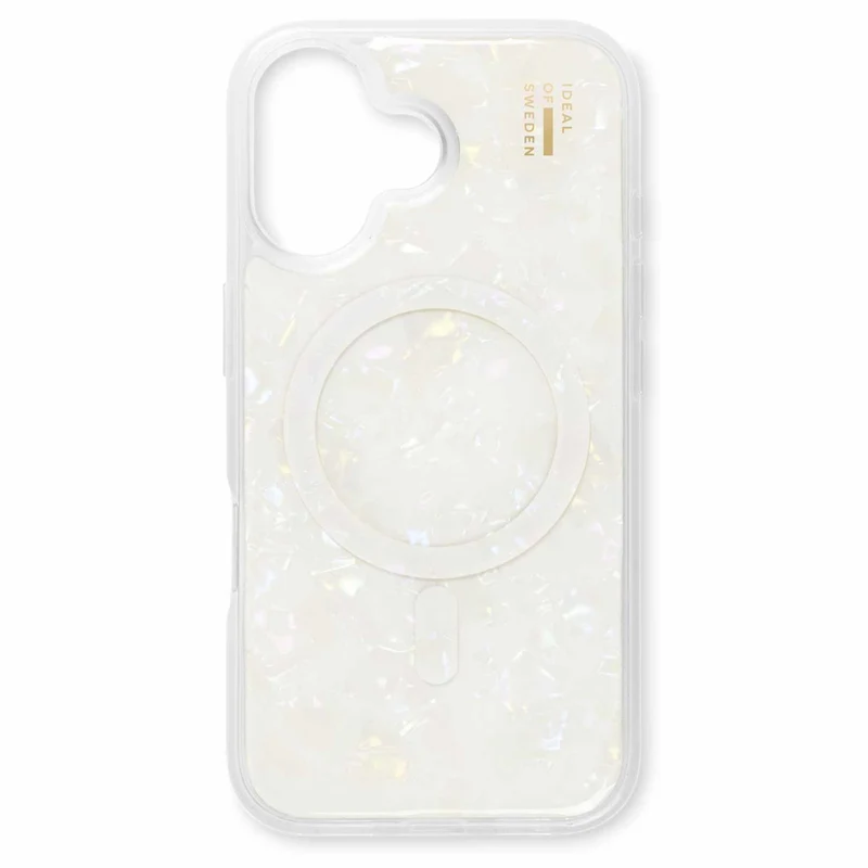 Ideal of Sweden Pearlised MagSafe Case iPhone 17 - White