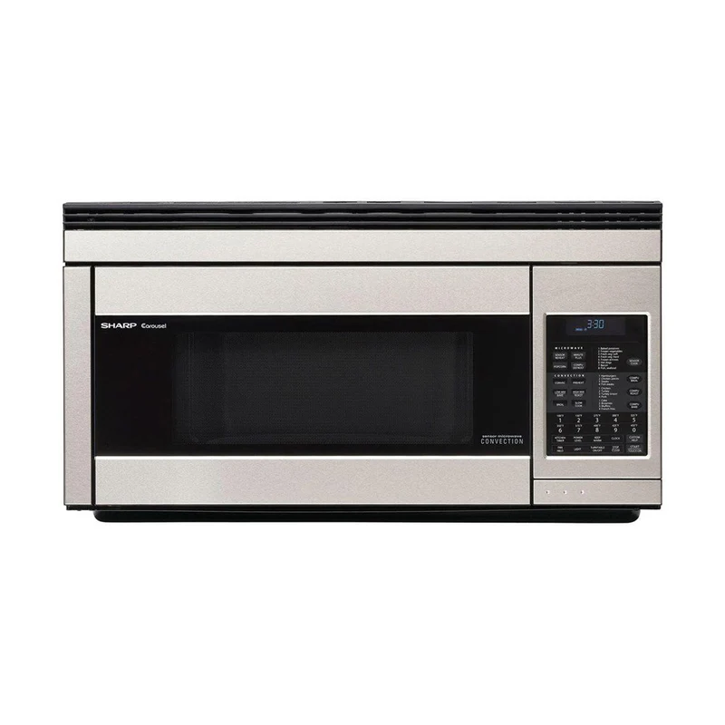 Sharp - ondes à convection de 1,1 pi³, 850 W, en acier inoxydable