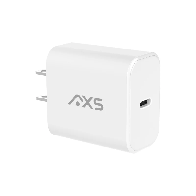 AXS 30W PROCharge USB-C PD Essential Wall Charger - White