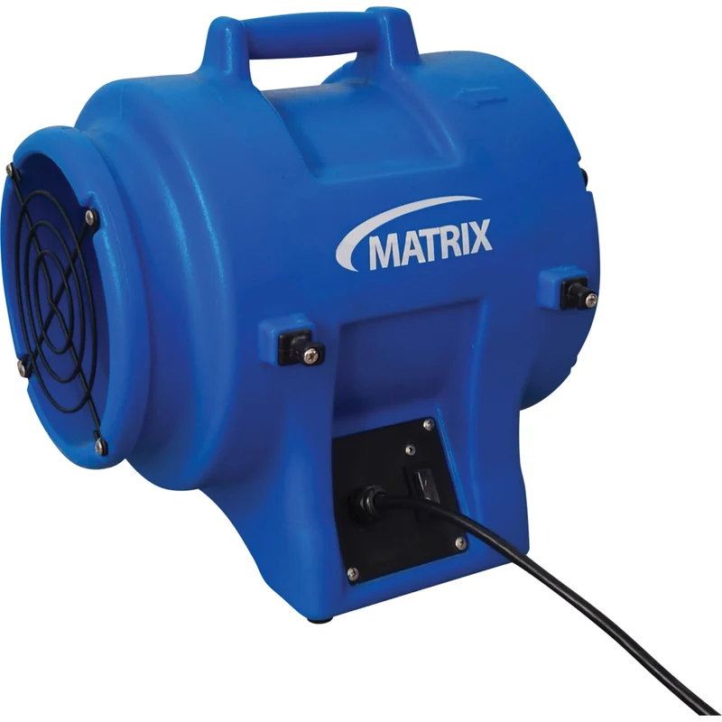 Matrix Industrial 8" Air Blower with 15' Ducting & Canister