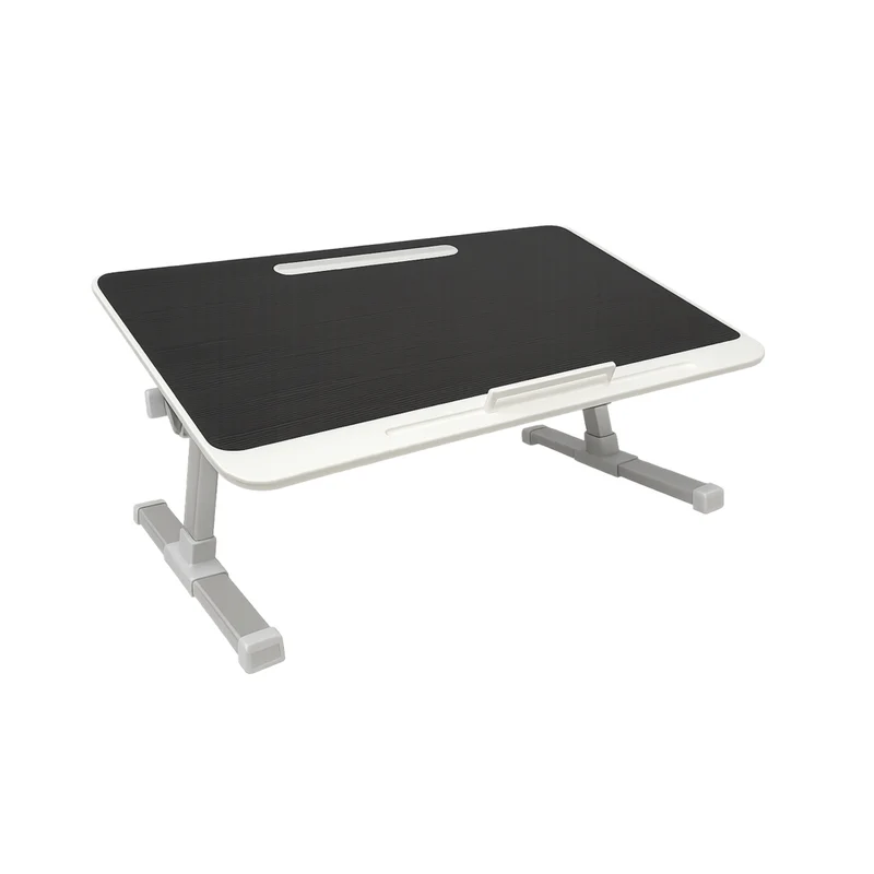 Nicer Interior - Support pour ordinateur portable pliable et réglable en hauteur - Plateau de bureau - Noir