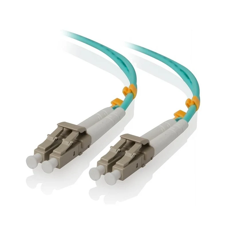 ALOGIC - Câble fibre optique duplex multimode LSZH 10 GbE LC-LC - 50/125 OM3