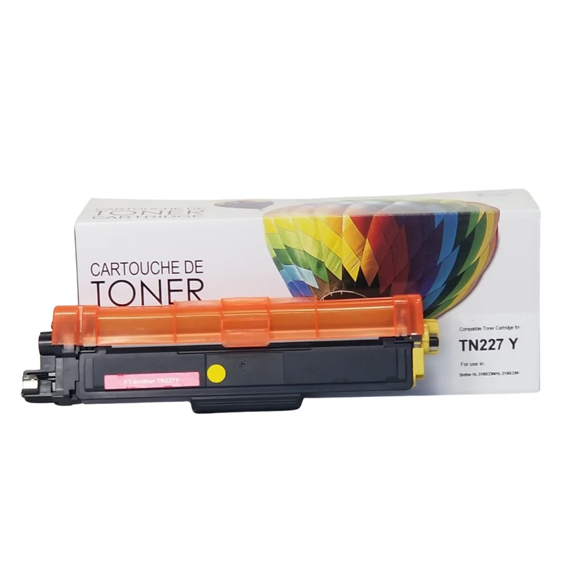 Balloon Brand - Toner jaune compatible TN227Y pour imprimante Brother - haut rendement - jaune