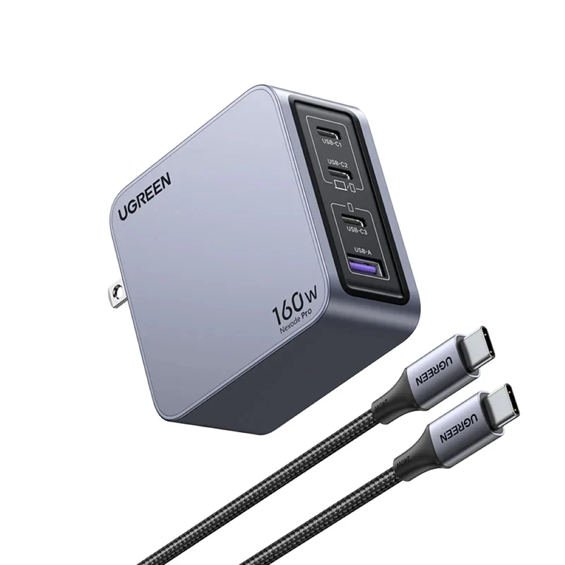 UGREEN Nexode Pro 160W 4-Port GaN USB-C/USB-A Charger