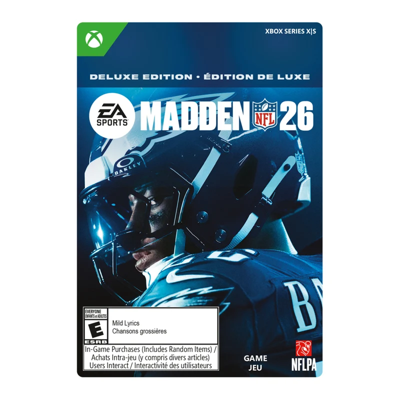 Madden NFL 26 - Deluxe Edition for Xbox Series X/S [Digital Download]