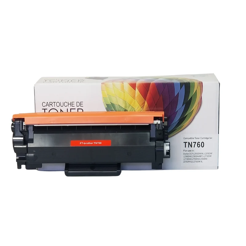Balloon - Cartouche de Toner Noire Compatible Brother TN760