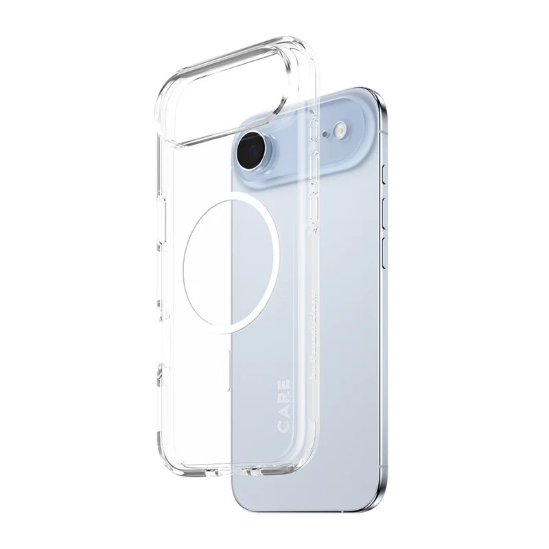 PanzerGlass CARE Clear Urban Explorer MagSafe Case for iPhone 17 Air - White Ring