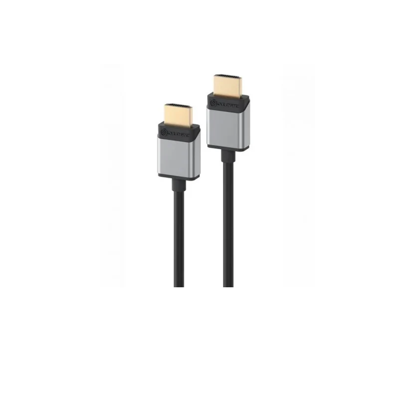 ALOGIC - Câble HDMI vers HDMI 8K Slim Super Ultra 2 m - Gris sidéral