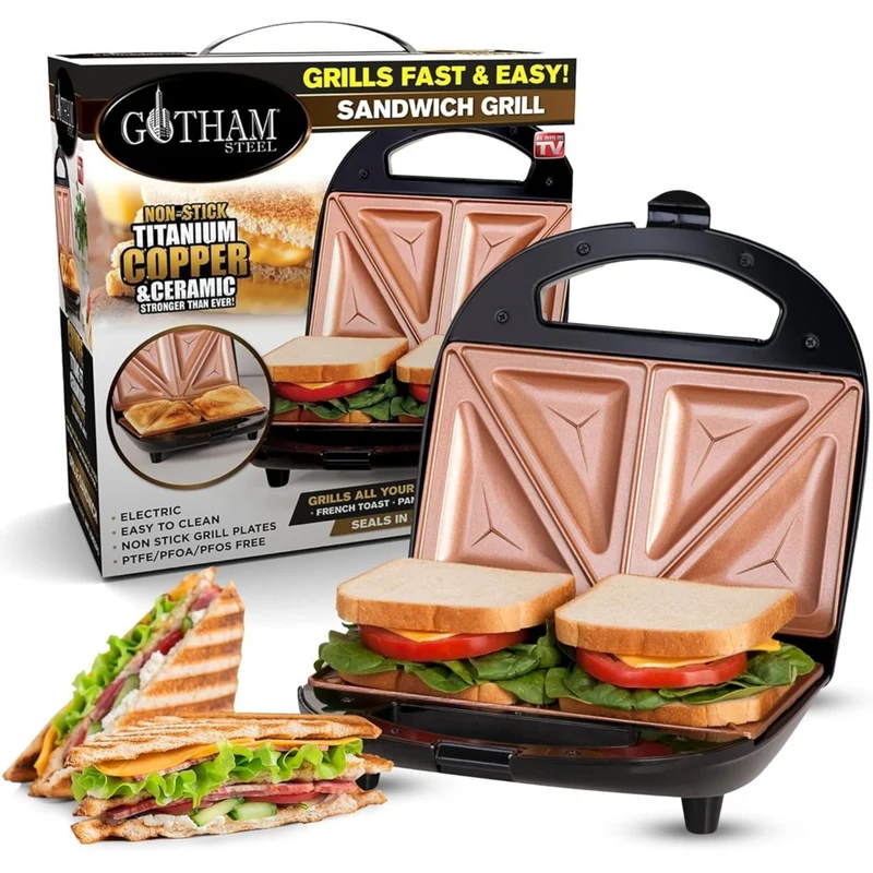 Gotham Steel - Presse à sandwich électrique double