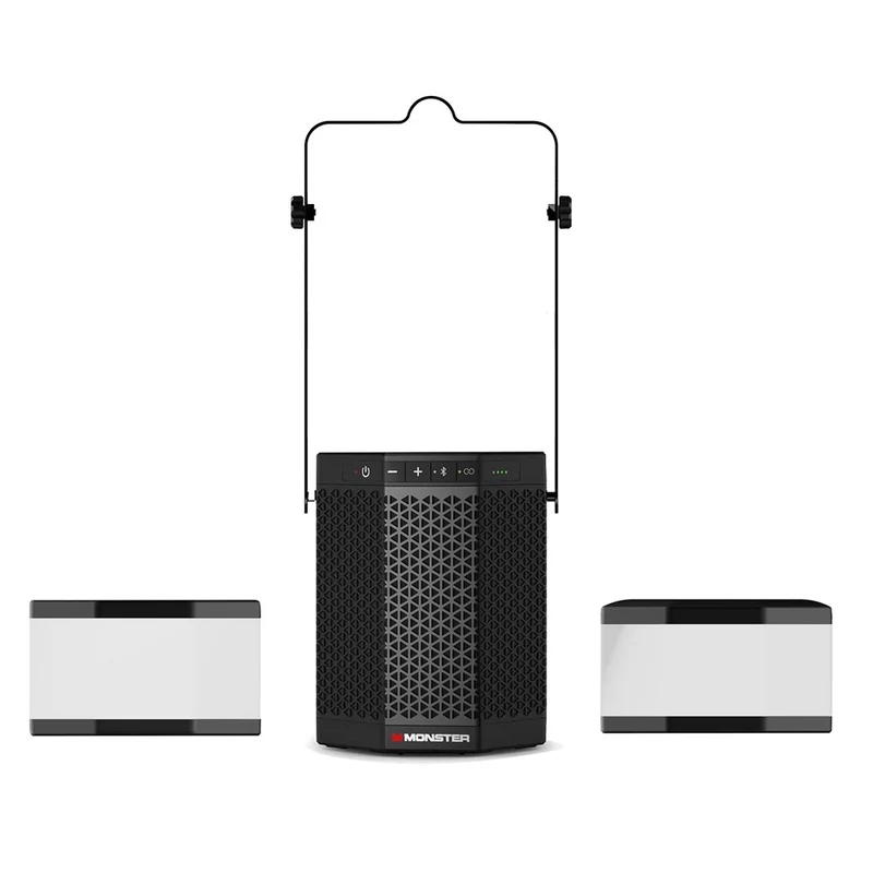 ESI - Haut-parleur Bluetooth Luna avec lumières LED amovibles