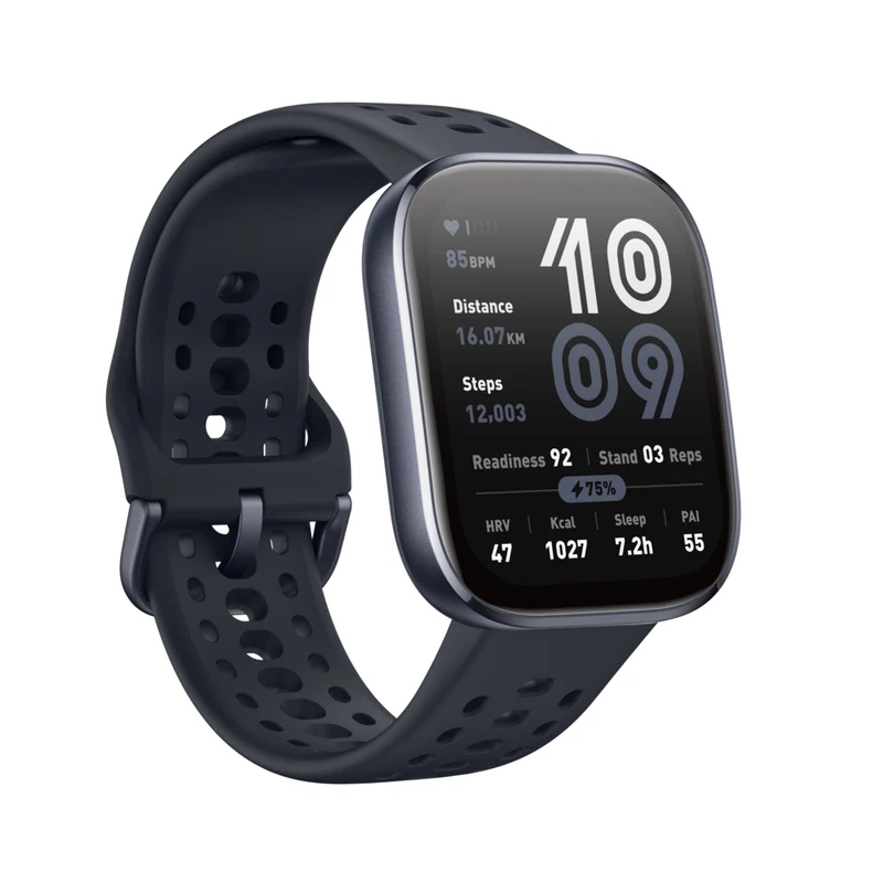 Amazfit Bip 6 Smartwatch and Health and Fitness Tracker - Black