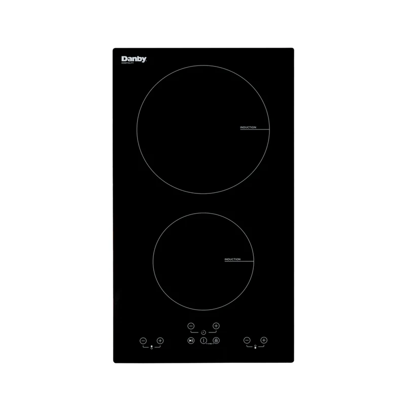 Danby - Plaque de cuisson à induction 12 pouces à 2 brûleurs - Noire
